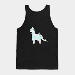 Mermaid Llama Tank Top